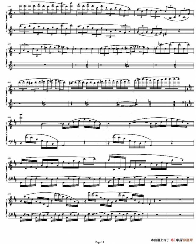 贝多芬钢琴协奏曲Op61第一乐章