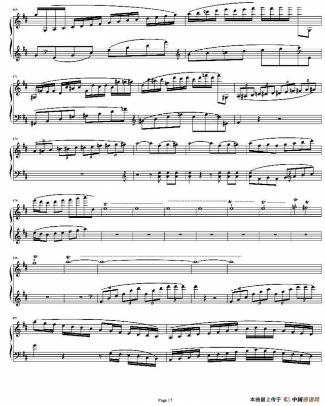 贝多芬钢琴协奏曲Op61第一乐章