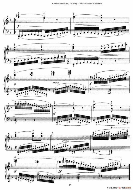 Czerny - 30 New Studies - 9（车尔尼Op849 - 30首练习曲）