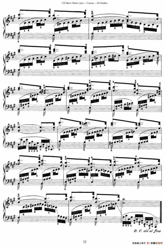 Cramer - 84 exercices（76—80）（克拉莫84首钢琴练习曲）
