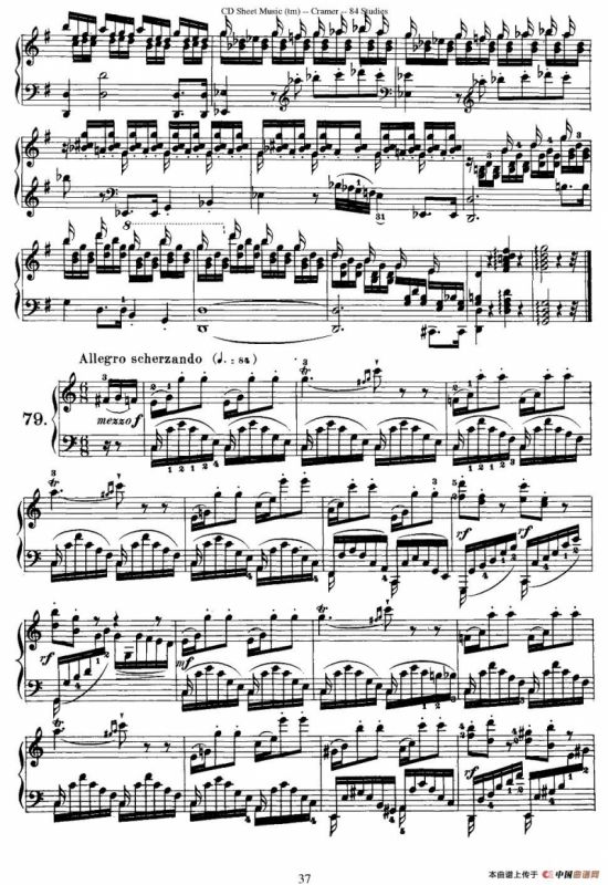 Cramer - 84 exercices（76—80）（克拉莫84首钢琴练习曲）