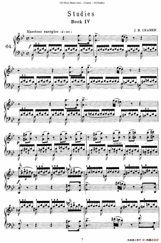 Cramer - 84 exercices（61—65）（克拉莫84首钢琴练习曲）