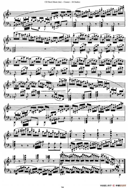 Cramer - 84 exercices（46—50）（克拉莫84首钢琴练习曲）