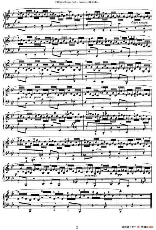Cramer - 84 exercices（31—35）（克拉莫84首钢琴练习曲）