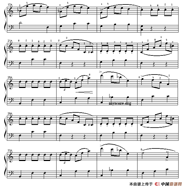 华丽大圆舞曲（简易版）