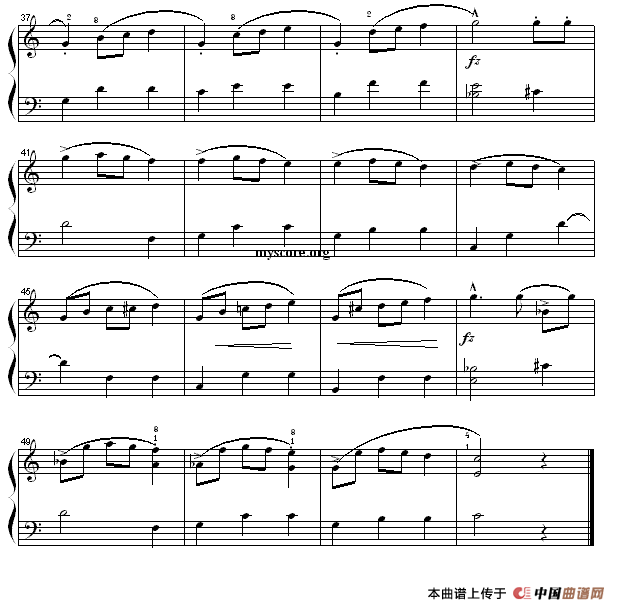 华丽大圆舞曲（简易版）