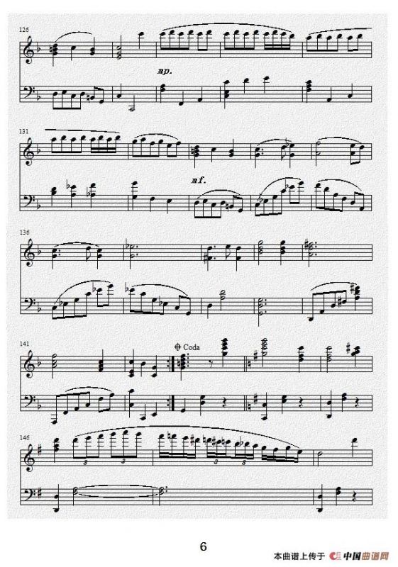 钢琴奏鸣曲Ⅱ（回旋曲）（项道荣作品）