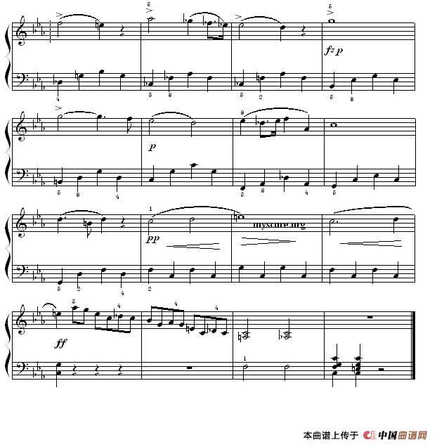 肖邦钢琴小曲：革命练习曲