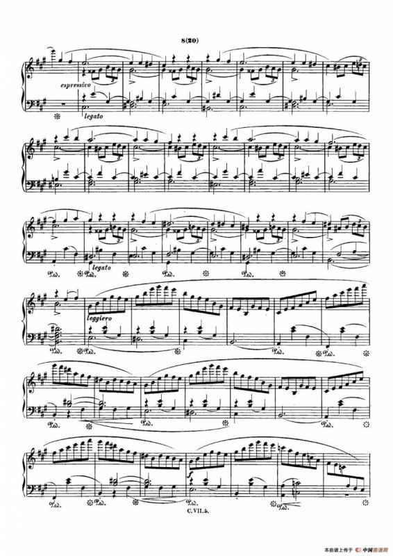 肖邦 钢琴谐谑曲 Chopin Scherzo（No.2 降b小调，Op.31）