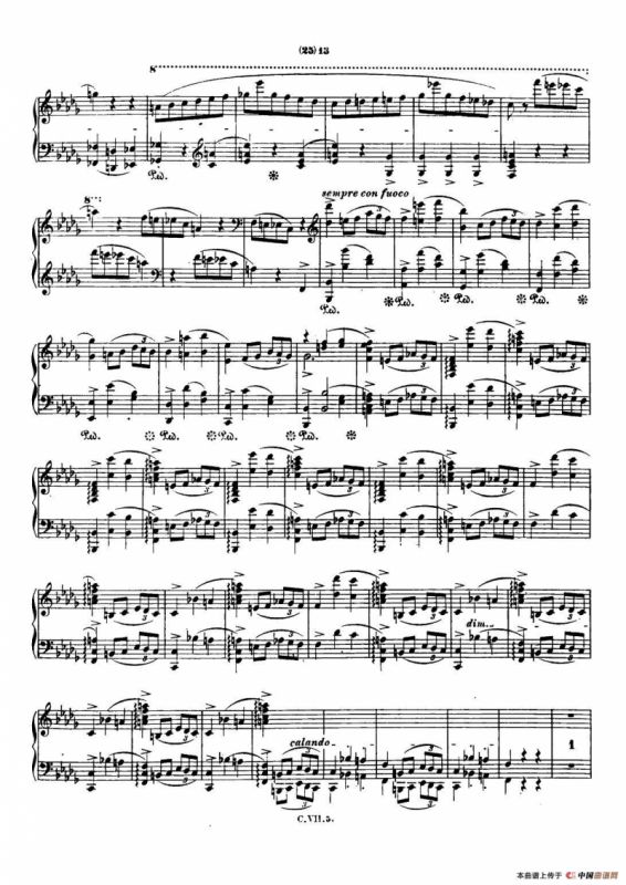 肖邦 钢琴谐谑曲 Chopin Scherzo（No.2 降b小调，Op.31）