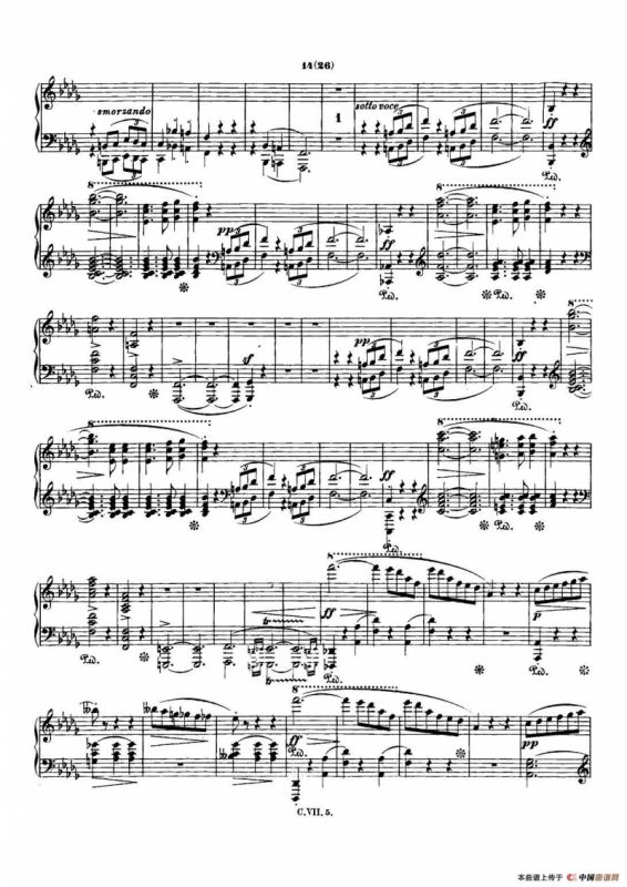 肖邦 钢琴谐谑曲 Chopin Scherzo（No.2 降b小调，Op.31）