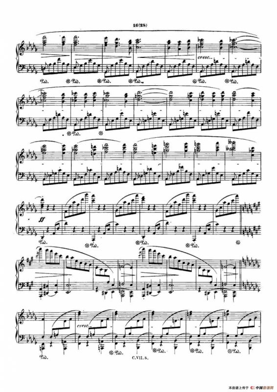 肖邦 钢琴谐谑曲 Chopin Scherzo（No.2 降b小调，Op.31）