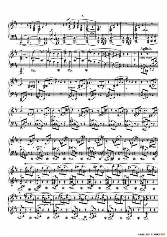 肖邦 钢琴谐谑曲 Chopin Scherzo（No.1 b小调，Op.20）