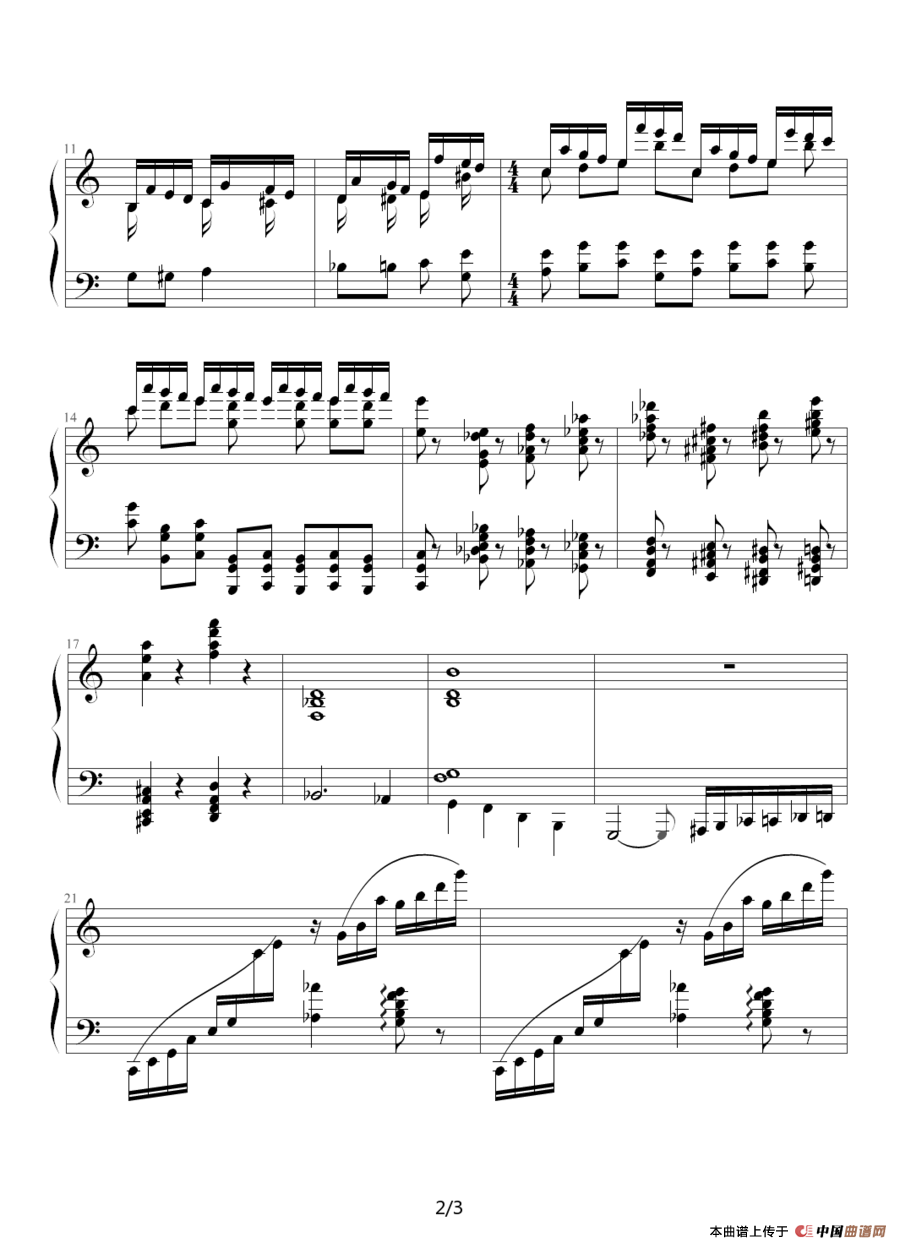 超凡练习曲第1首