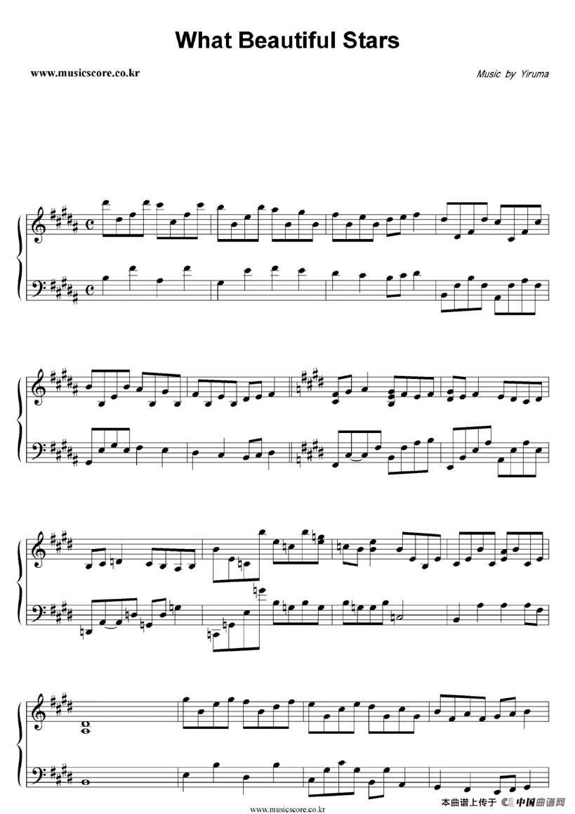 what beautiful stars