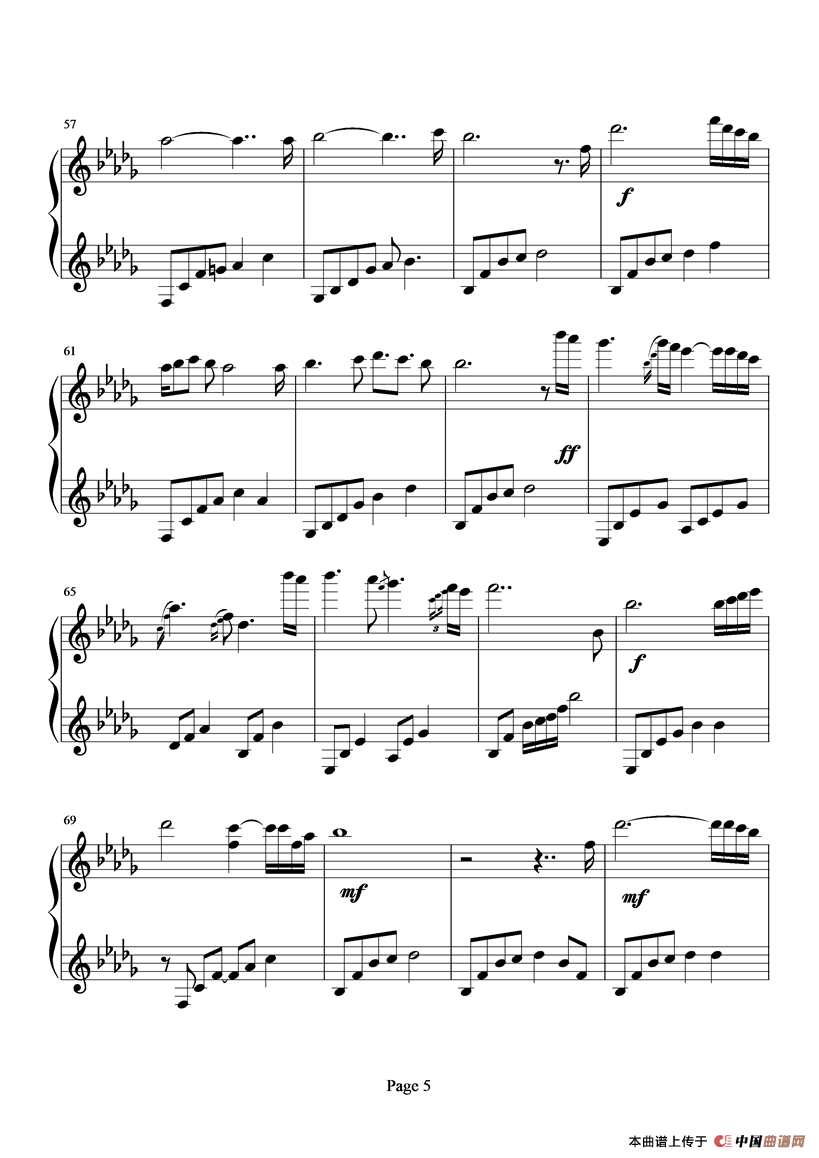 I miss you（靖靖记谱制谱版）