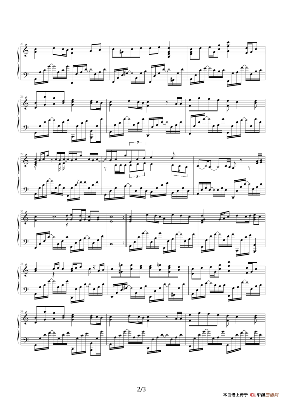 黑色毛衣（05895464制谱版）