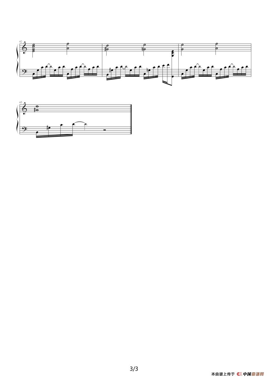 黑色毛衣（05895464制谱版）