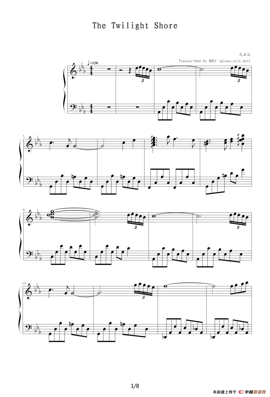 The Twilight Shore（傍晚的海岸）