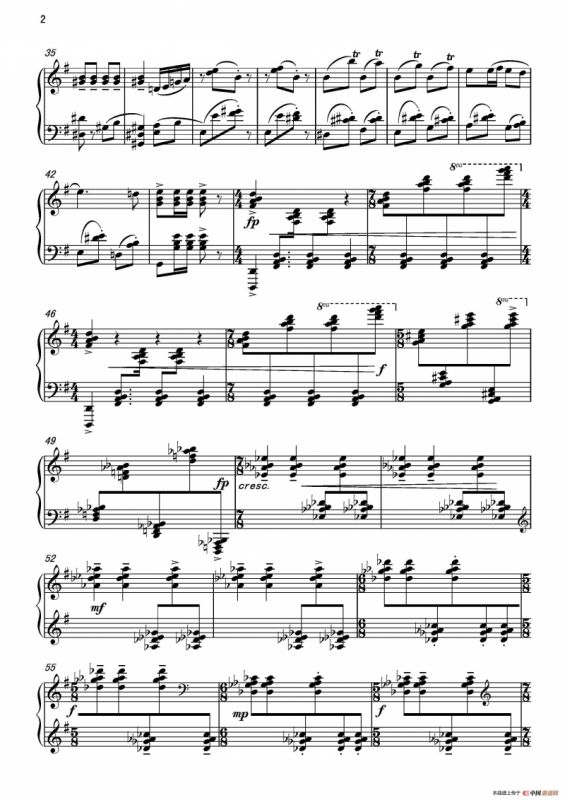 第三钢琴奏鸣曲“四季”PianoSonata the four seasons No.3