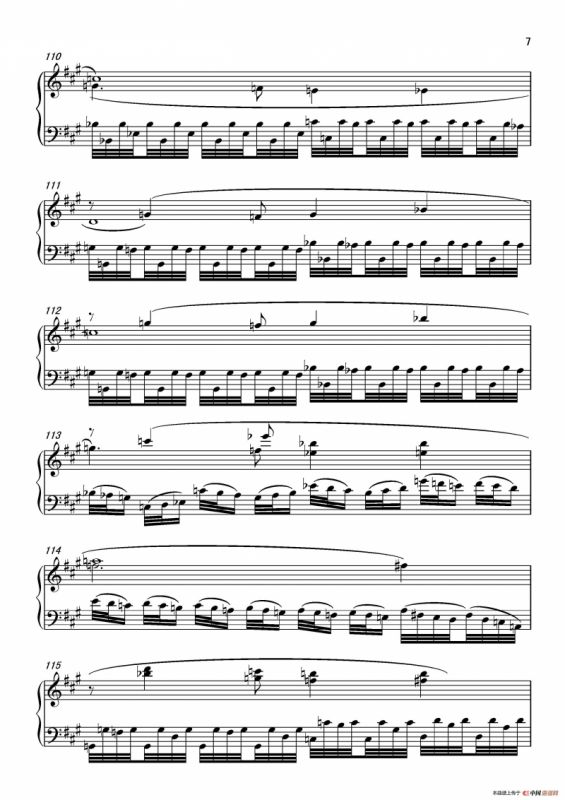 第六钢琴奏鸣曲Piano Sonata No.6（单乐章）
