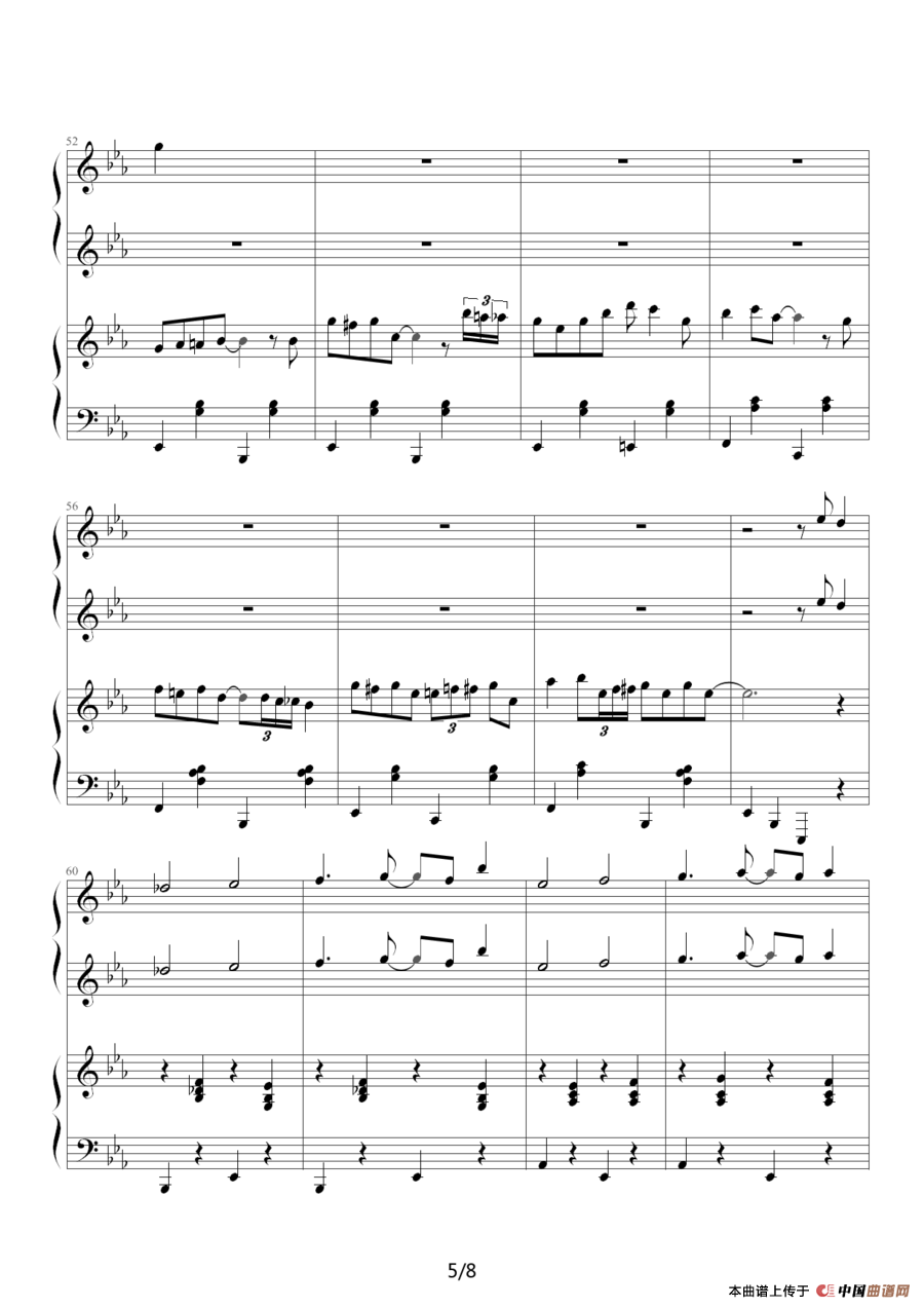 小兔来了（四手联弹）