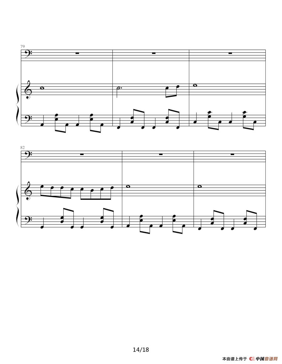 Title（钢琴伴奏谱）