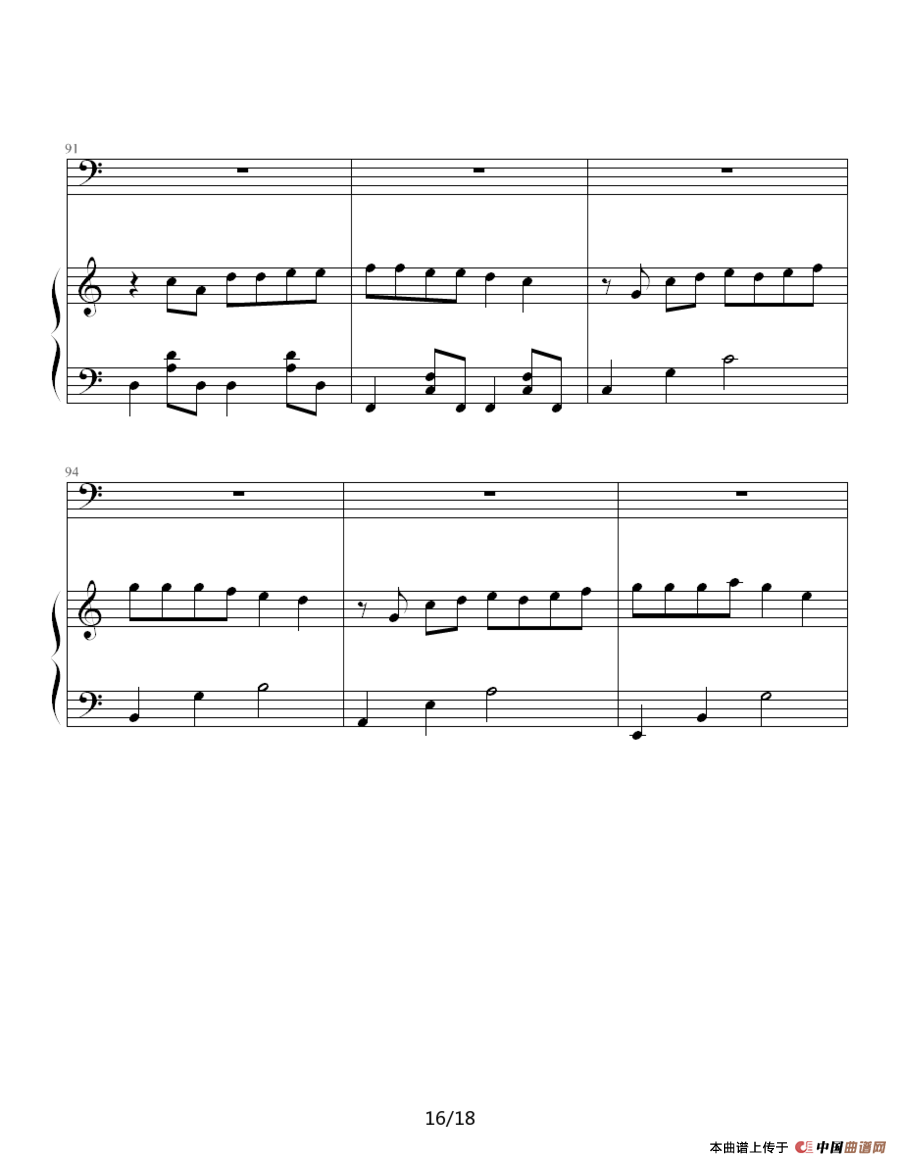 Title（钢琴伴奏谱）