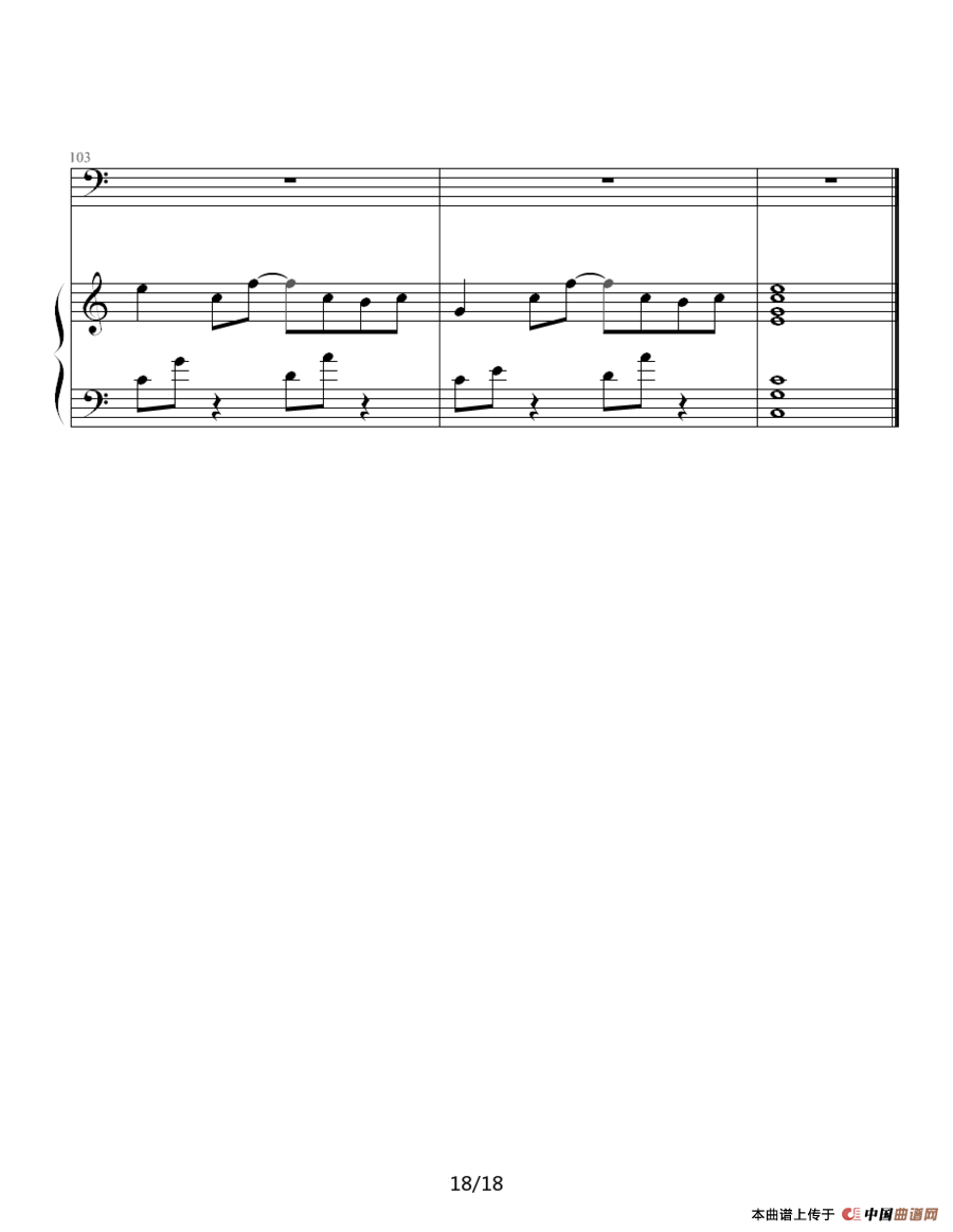 Title（钢琴伴奏谱）