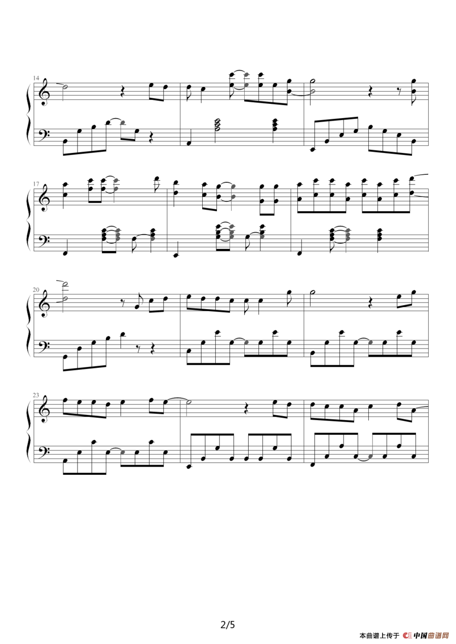 情非得已（richardson改编版）