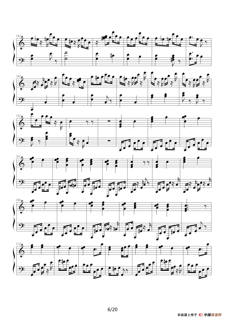 小星星变奏曲—莫扎特