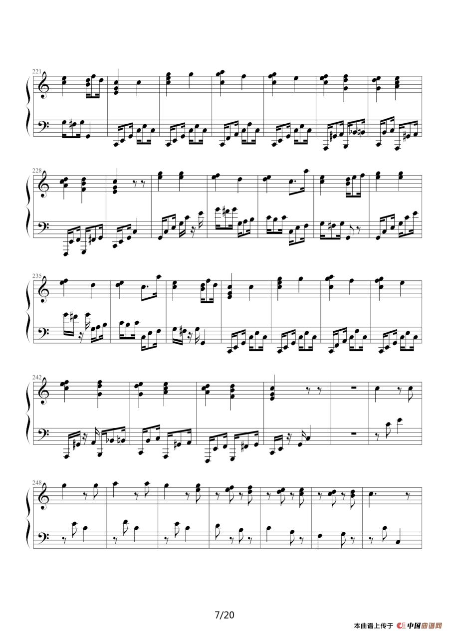 小星星变奏曲—莫扎特