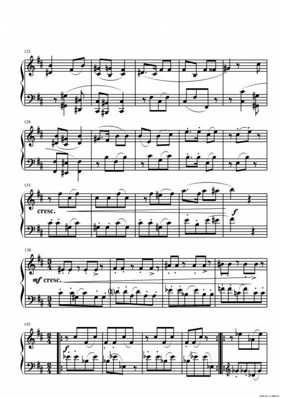 第二钢琴奏鸣曲（第三乐章）