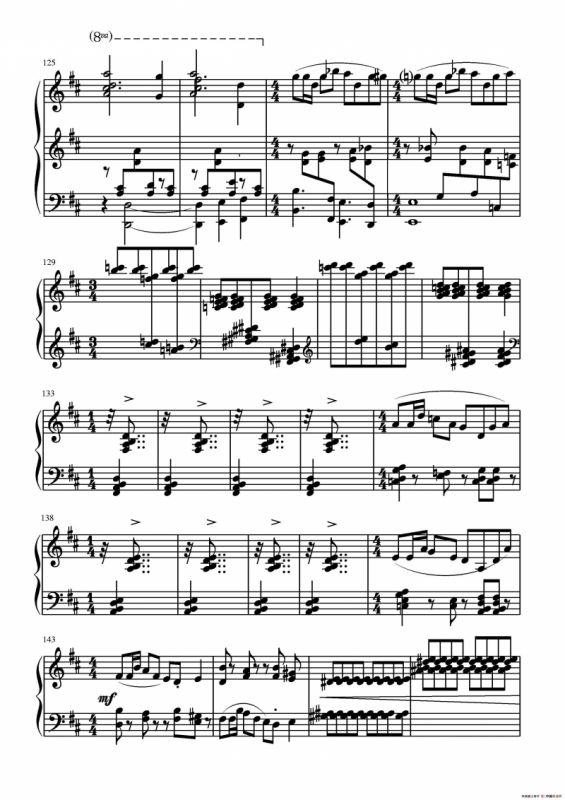 第二钢琴奏鸣曲（第一乐章）