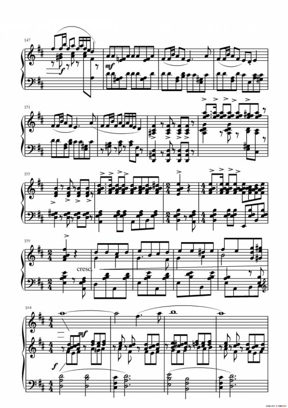 第二钢琴奏鸣曲（第一乐章）