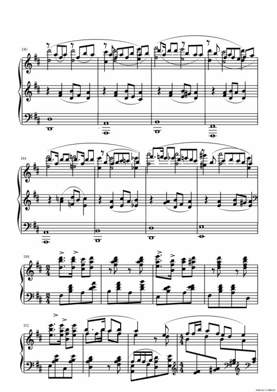 第二钢琴奏鸣曲（第一乐章）