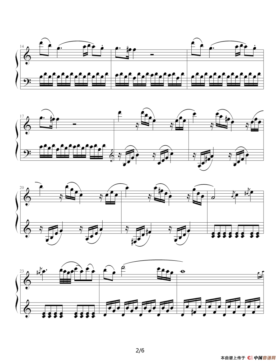 奏鸣曲 Sonatas K.545（Mozart 制谱版）