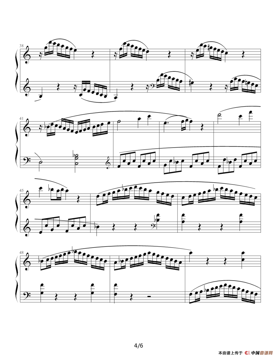 奏鸣曲 Sonatas K.545（Mozart 制谱版）