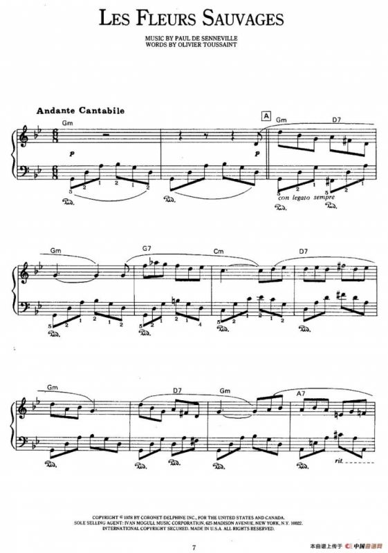 Les Fleurs Sauvages （野花）