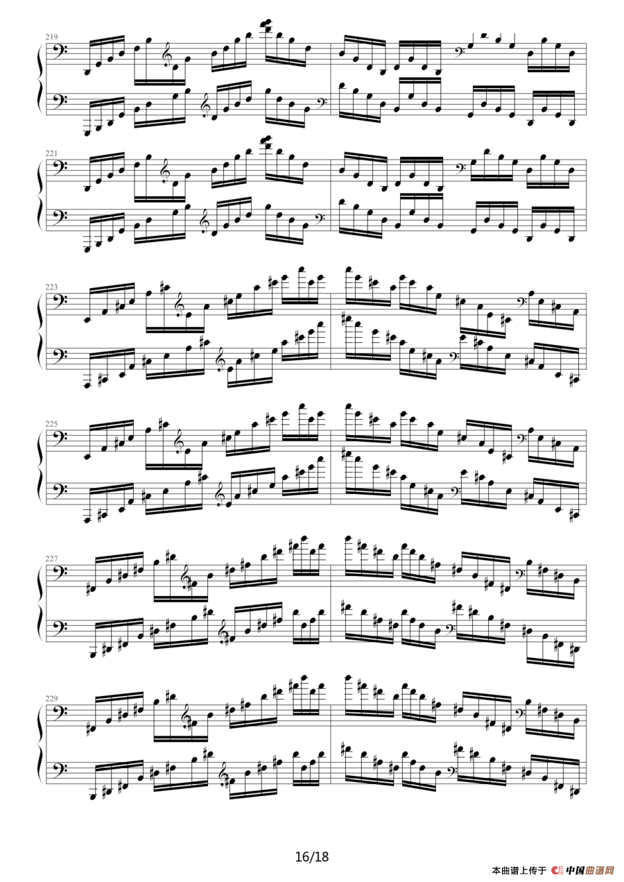 C大调练习曲No.2（琶音和左手跳跃练习）