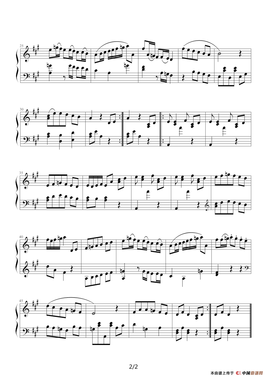 小步舞曲（波切里尼作曲版）