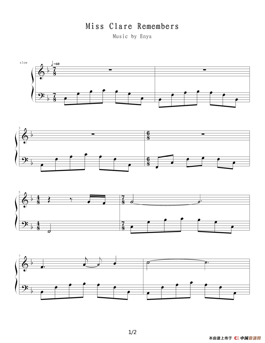 Miss Clare Remembers