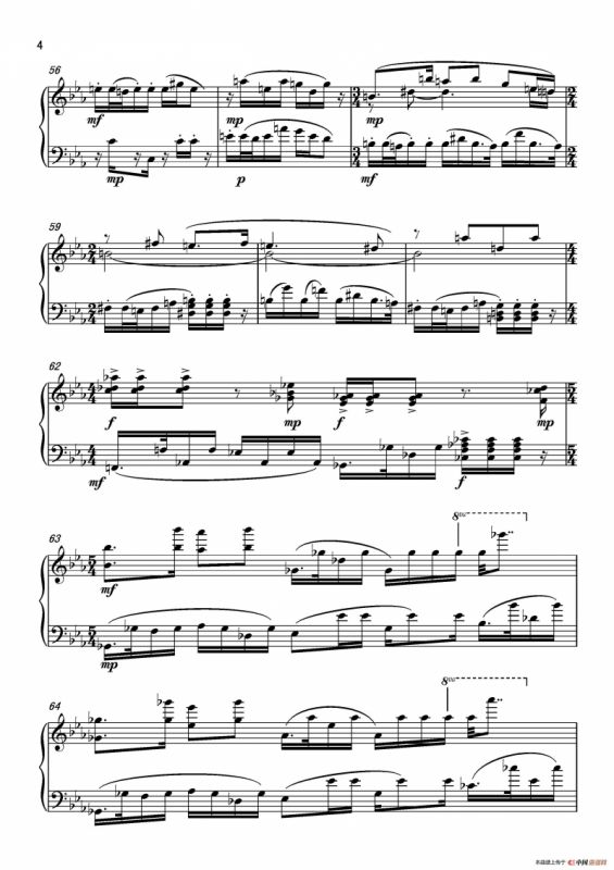 第五钢琴奏鸣曲Piano Sonata No.5