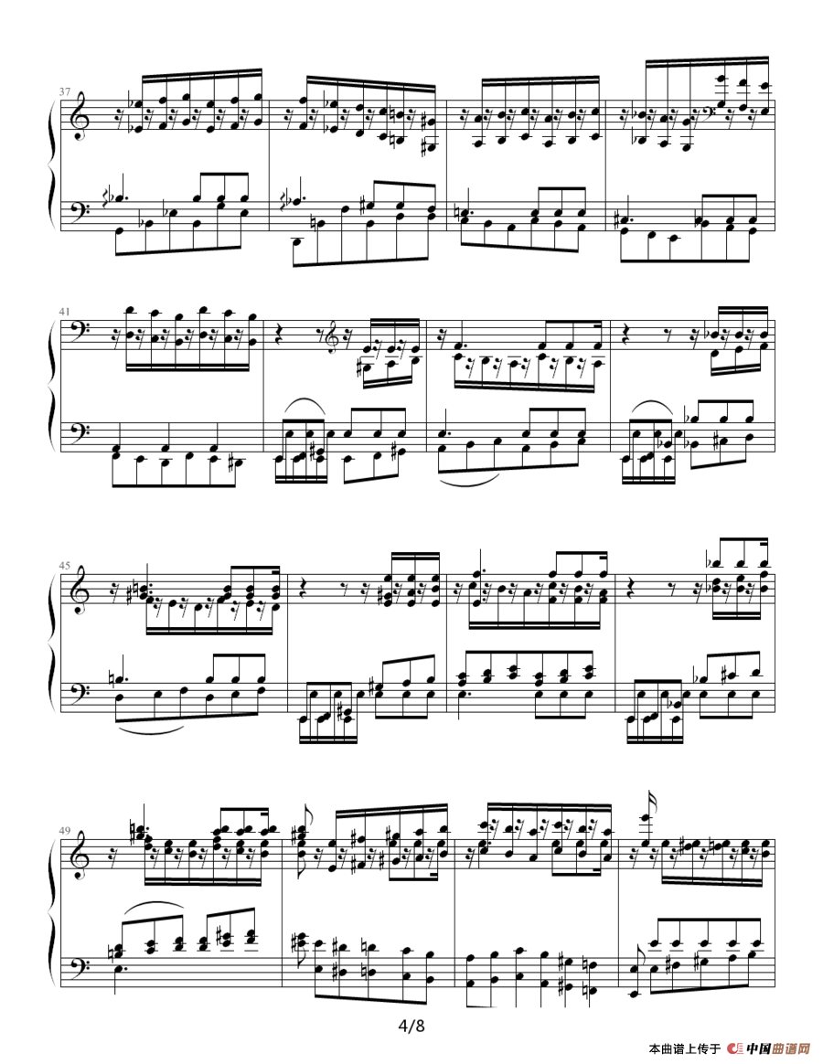 李斯特超凡练习曲第二首