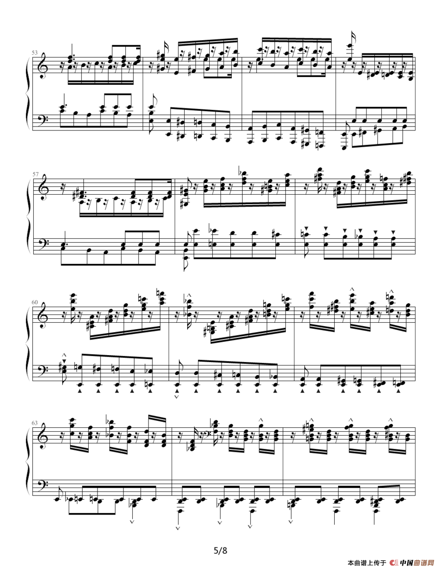 李斯特超凡练习曲第二首