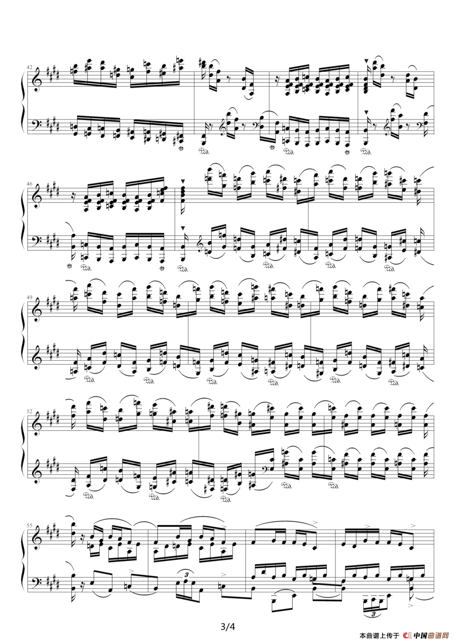 离别（练习曲OP10No3）