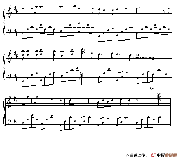 赞美之泉（圣歌钢琴小曲）