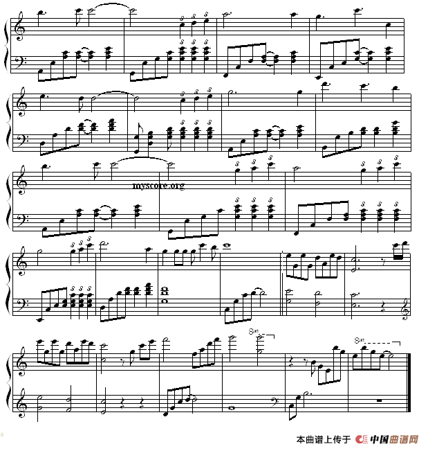 全新的你（圣歌钢琴小曲）