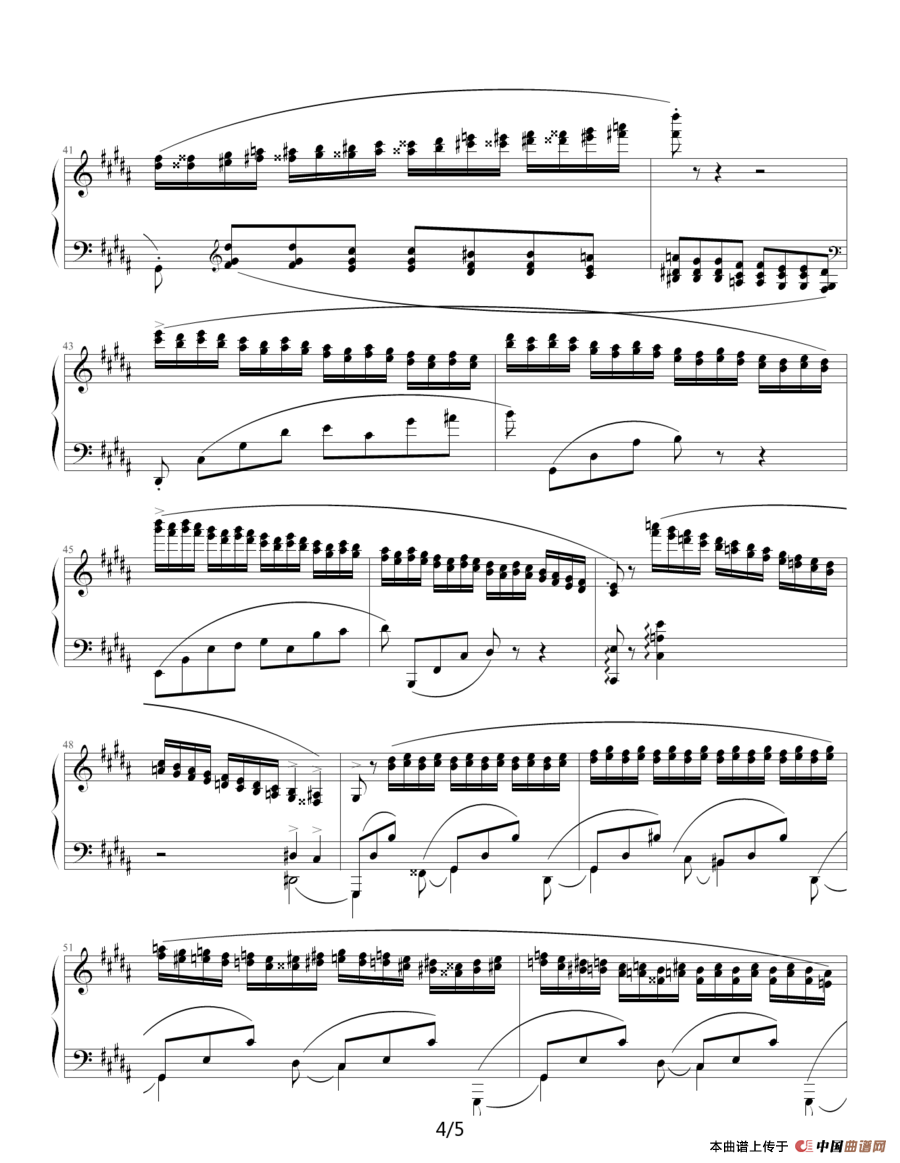 练习曲 Op.25 No.6