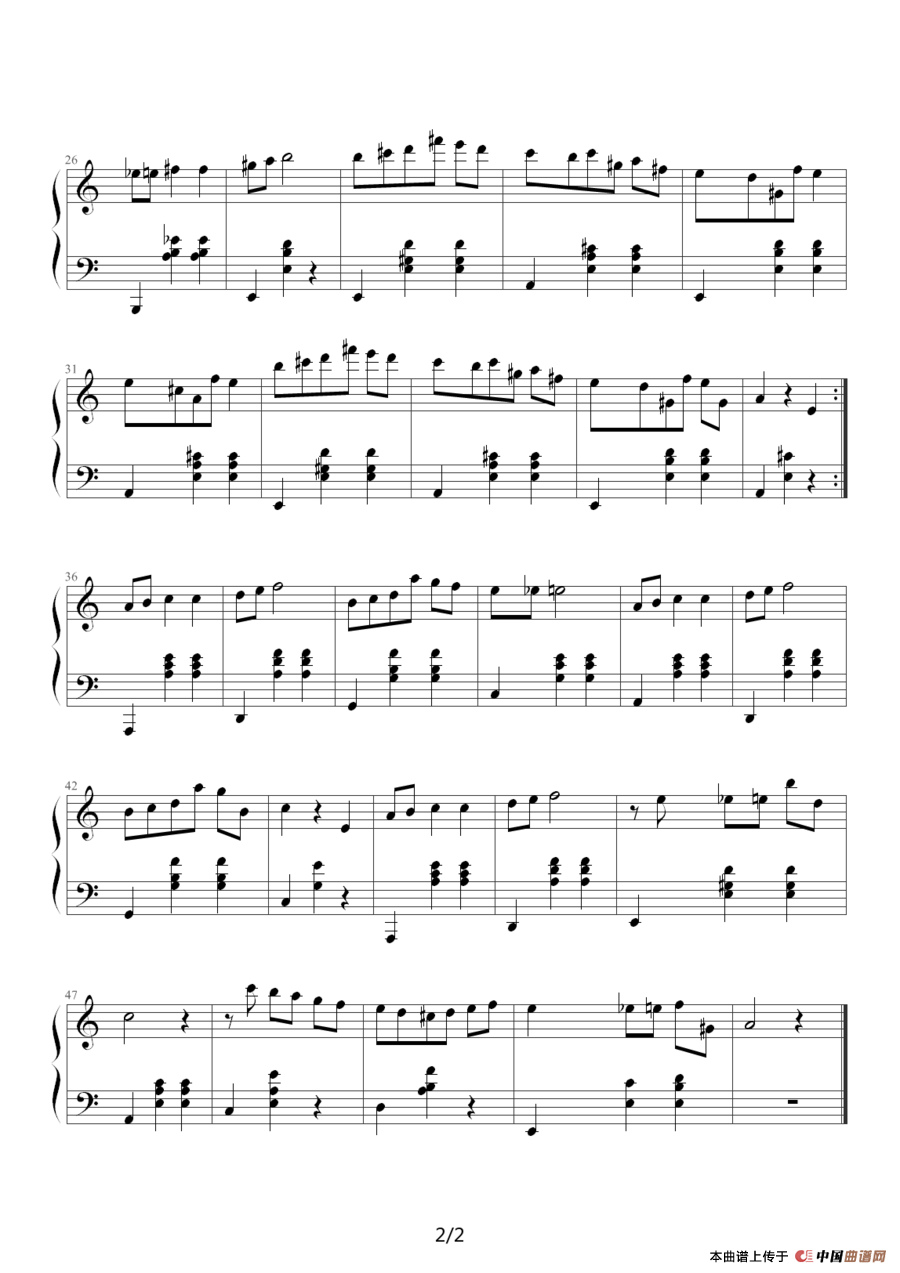 圆舞曲（编号外）